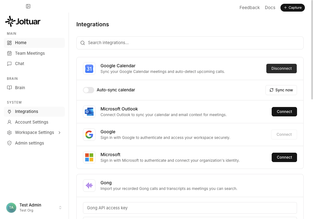 Open Integrations